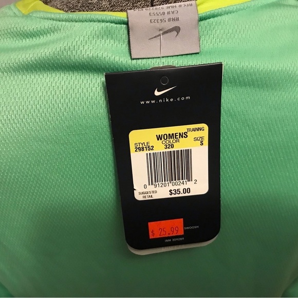 NWT Nike Dri Fit Long Sleeve Tee - Picture 2 of 3